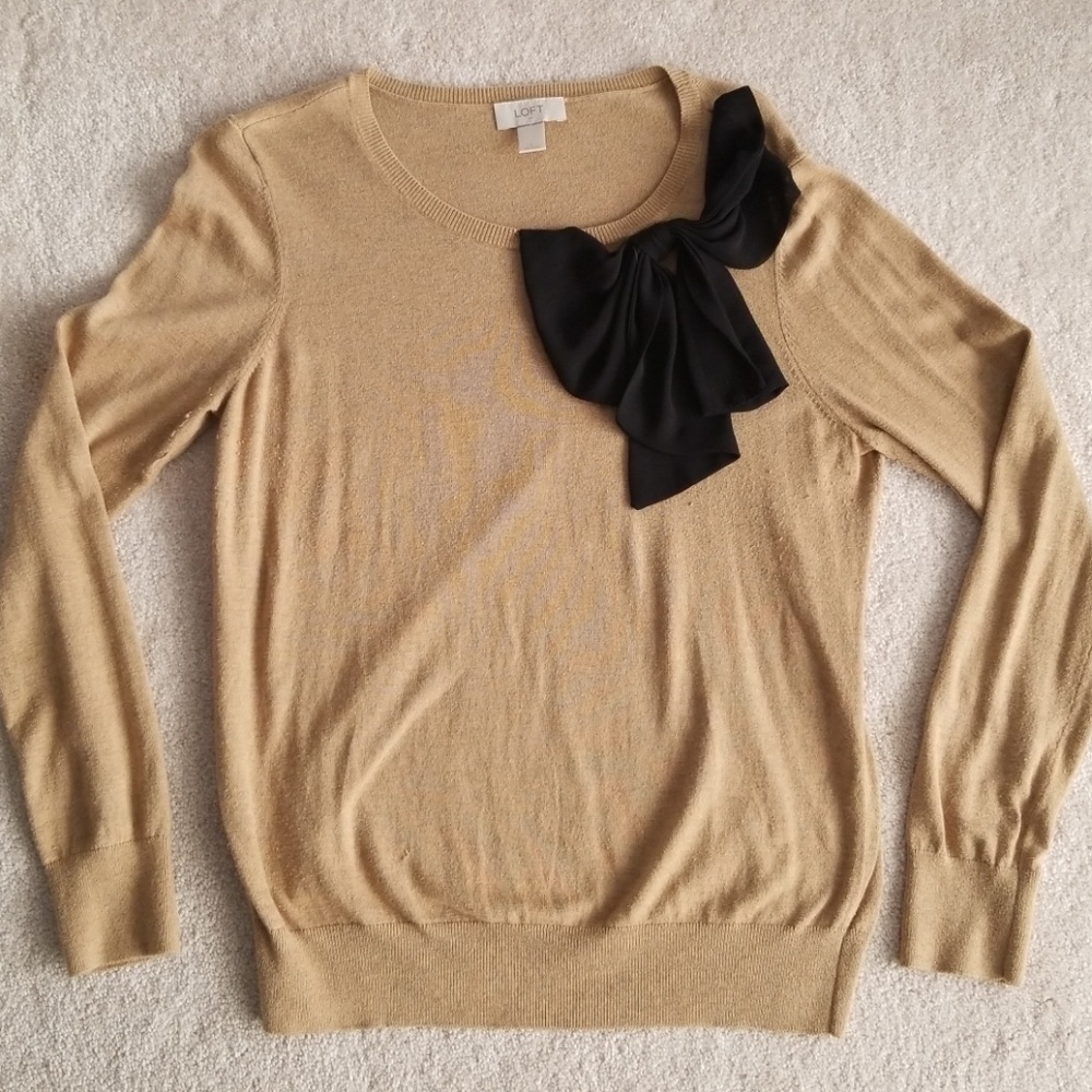 Ann Taylor Loft Bow Sweater
